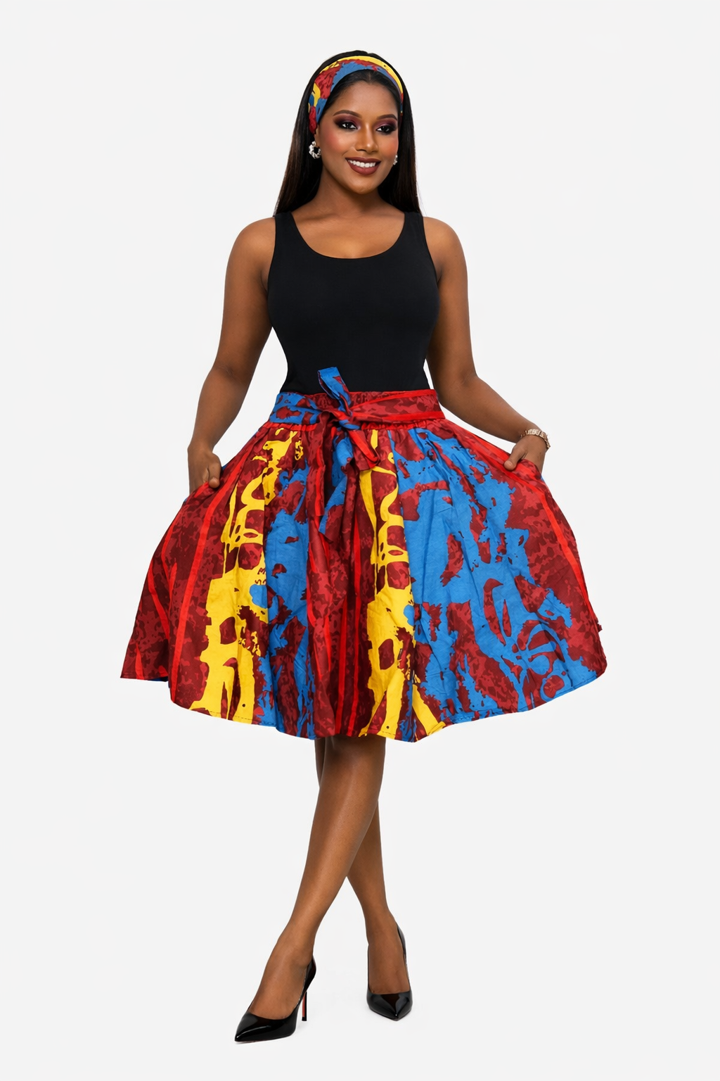 Royal Splash Skirt
