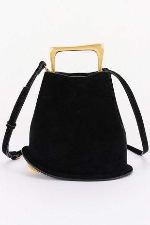 The Suede Sway Crossbody Bag