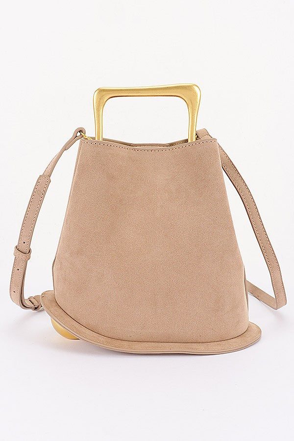 The Suede Sway Crossbody Bag