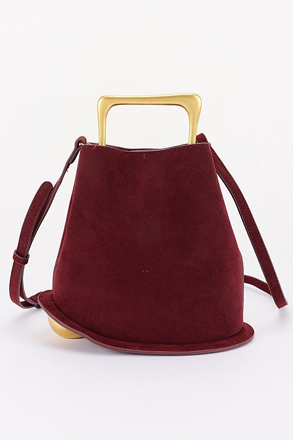 The Suede Sway Crossbody Bag