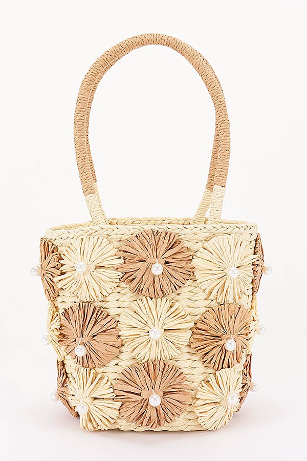 The Garden Party Straw Bag