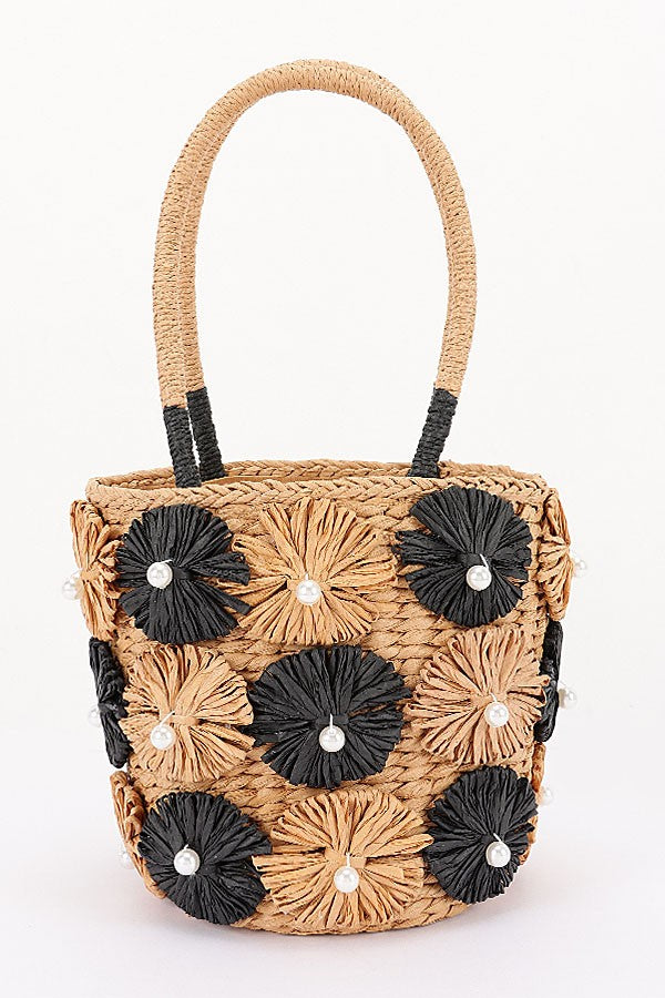 The Garden Party Straw Bag