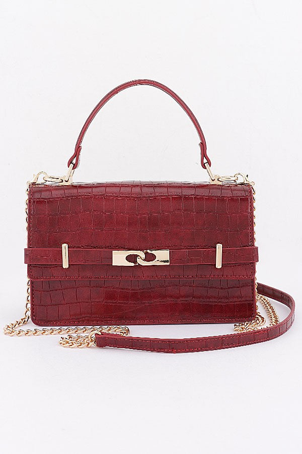 Crocodile On Me Crossbody Bag