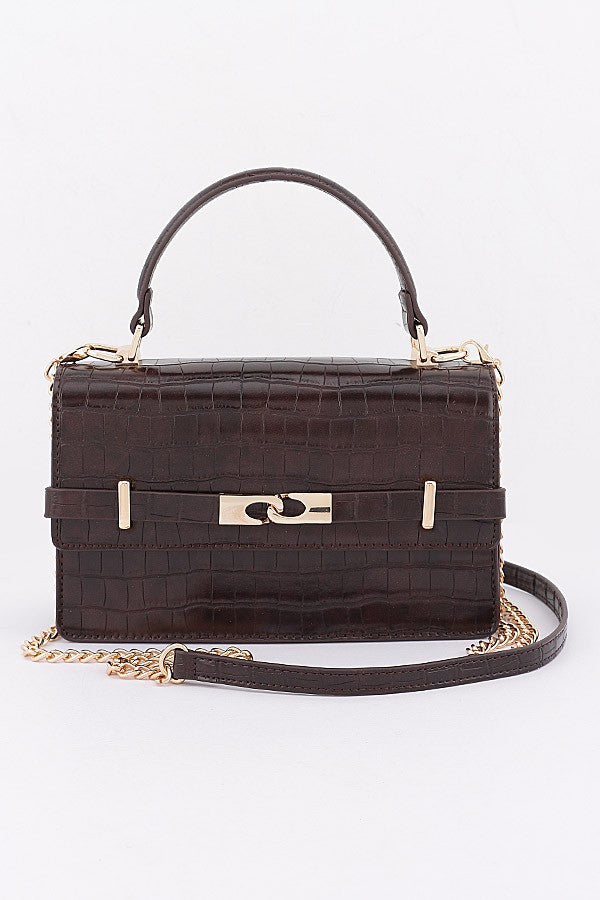 Crocodile On Me Crossbody Bag