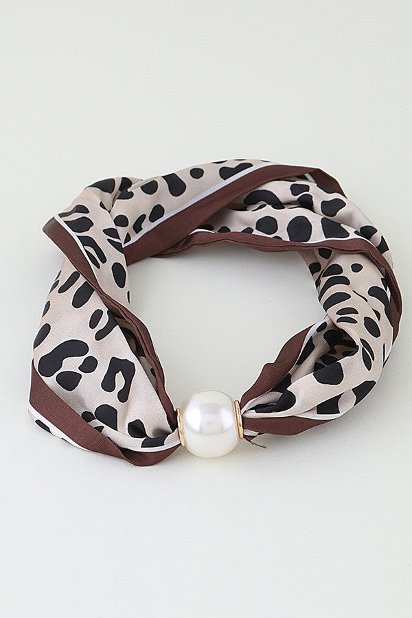 The Leopard Lush Pearl Scarf