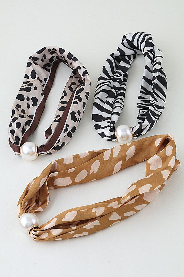 The Leopard Lush Pearl Scarf
