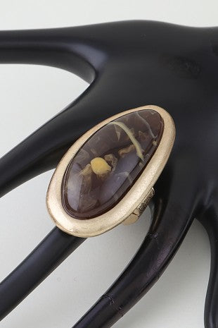 The Opulent Oval Ring