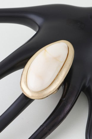 The Opulent Oval Ring