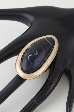 The Opulent Oval Ring