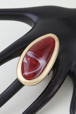 The Opulent Oval Ring