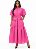 The Savannah Eyelet Maxi