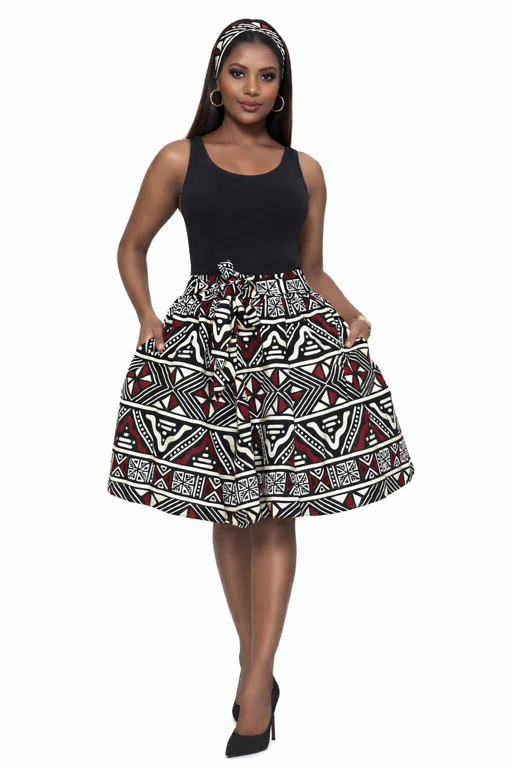 Monochrome Tribe Skirt