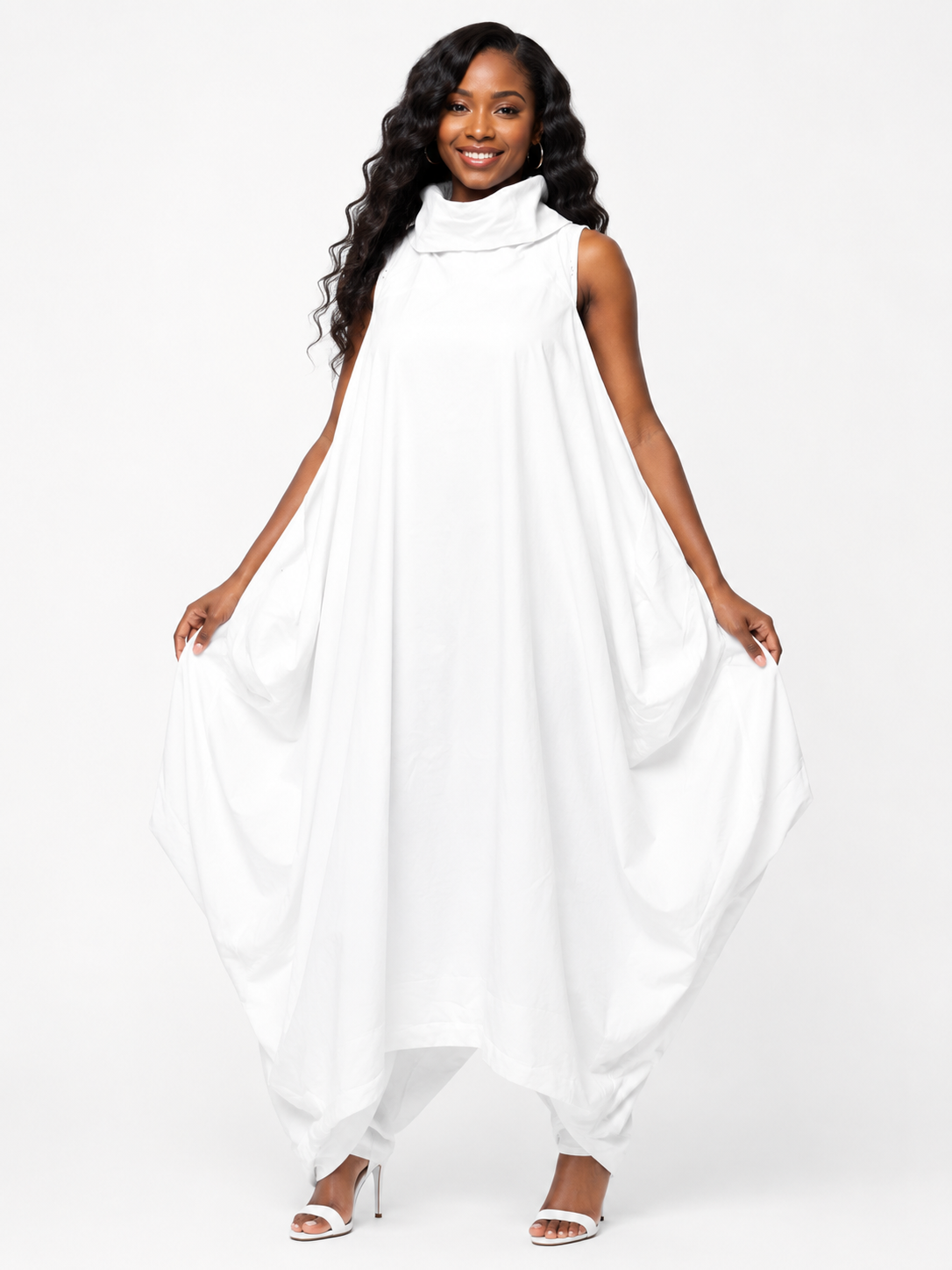The Got Em Good Cowl Neck Jumpsuit