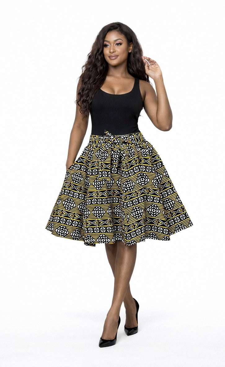 Golden Pulse Skirt