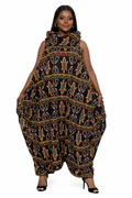 Obsidian Totem Sculptural Jumpsuit