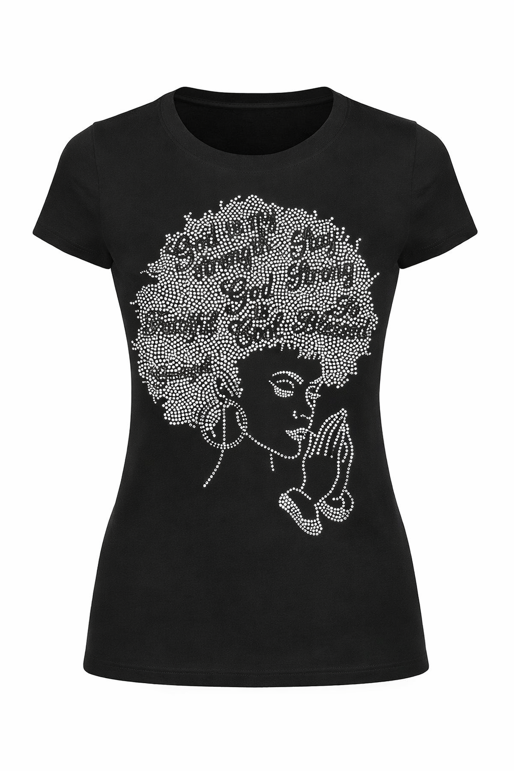 Sacred Whispers Rhinestone Tee