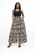 Ancestral Geometry Wide-Leg Pant