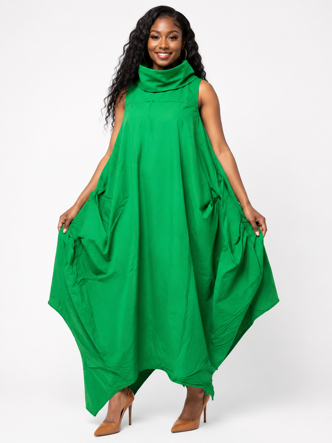 The Got Em Good Cowl Neck Jumpsuit