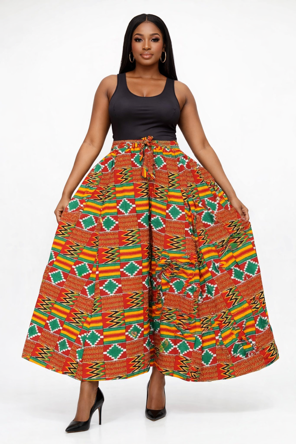 Heritage Flame Wide-Leg Pant