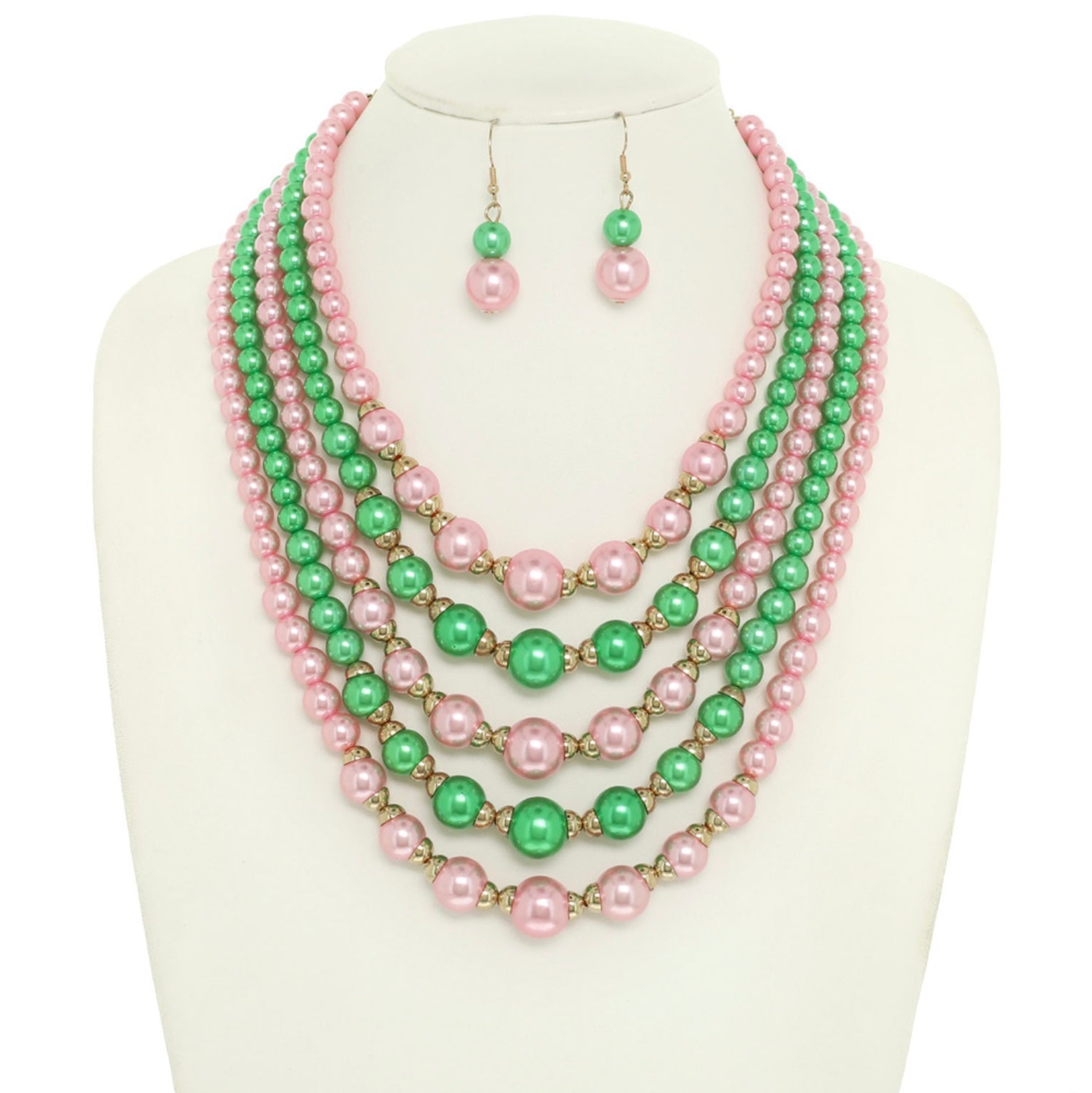 Grace with Pearls Statement Set