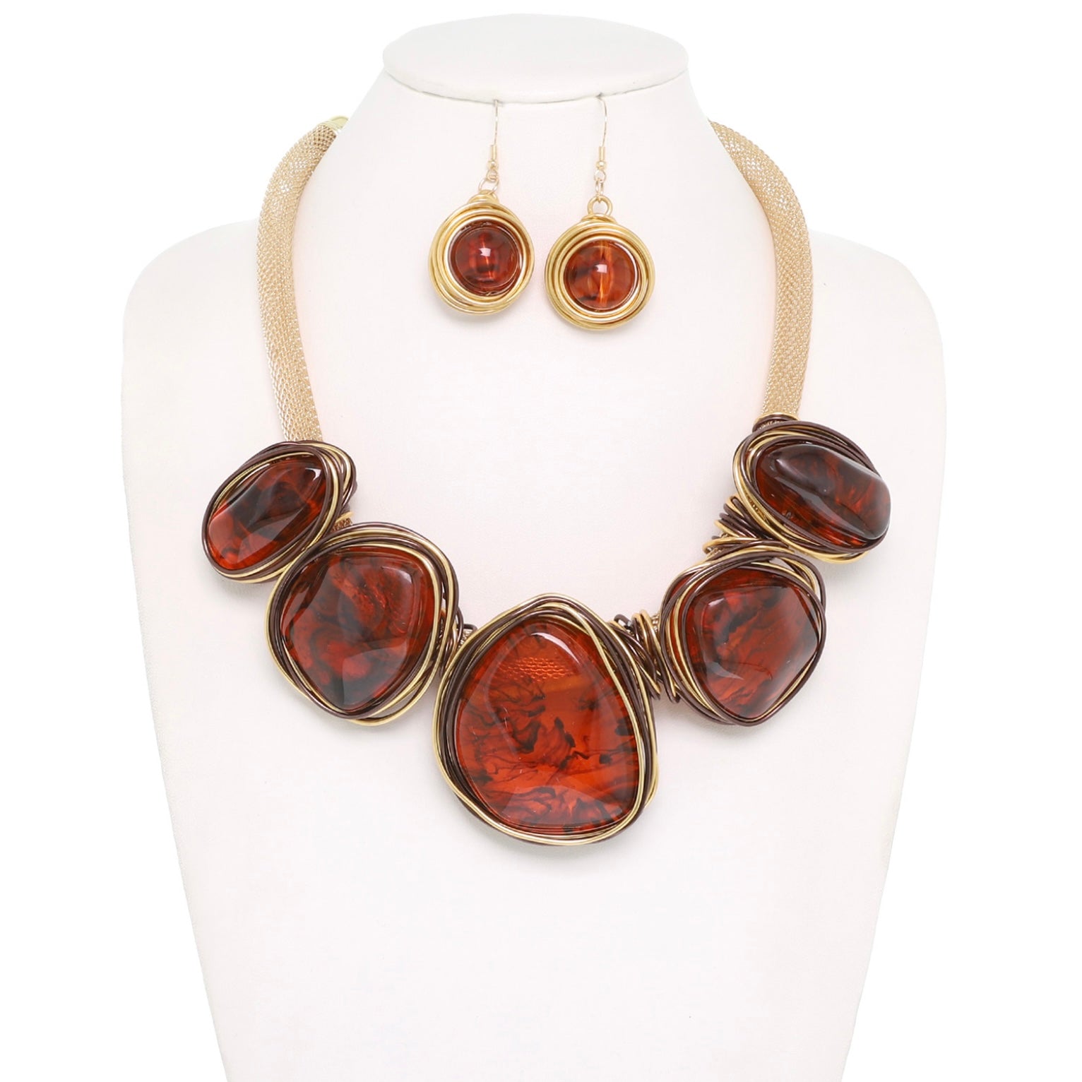 Radiant Stone Statement Set