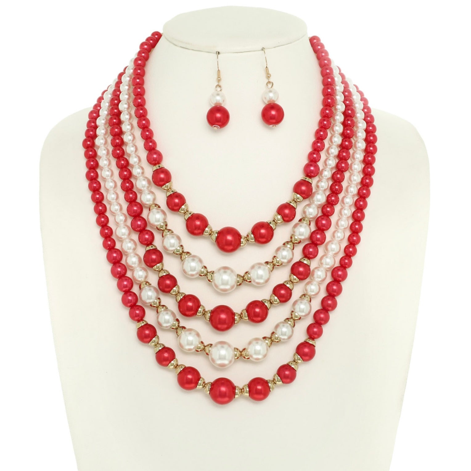 Grace with Pearls Statement Set