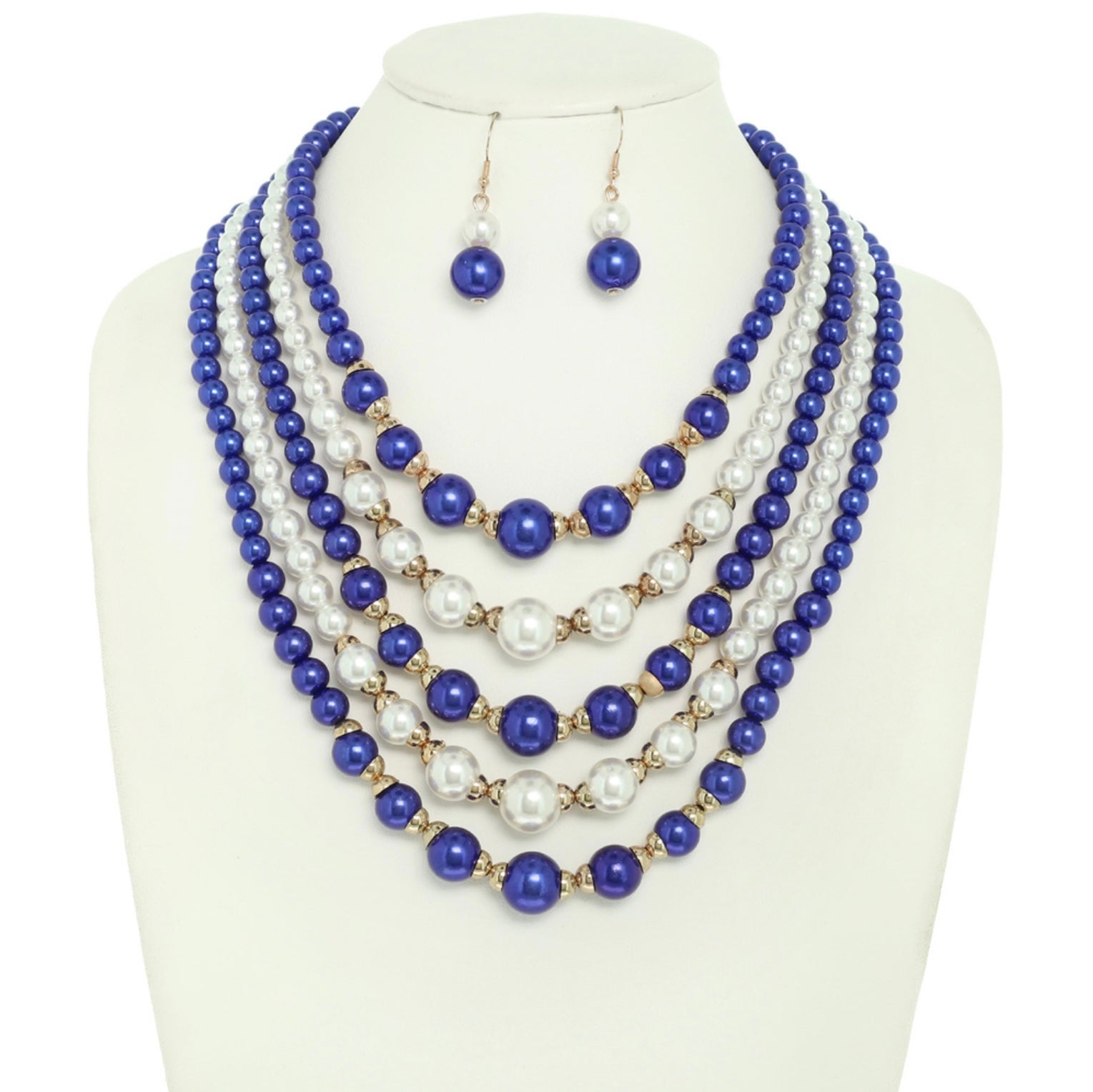 Grace with Pearls Statement Set
