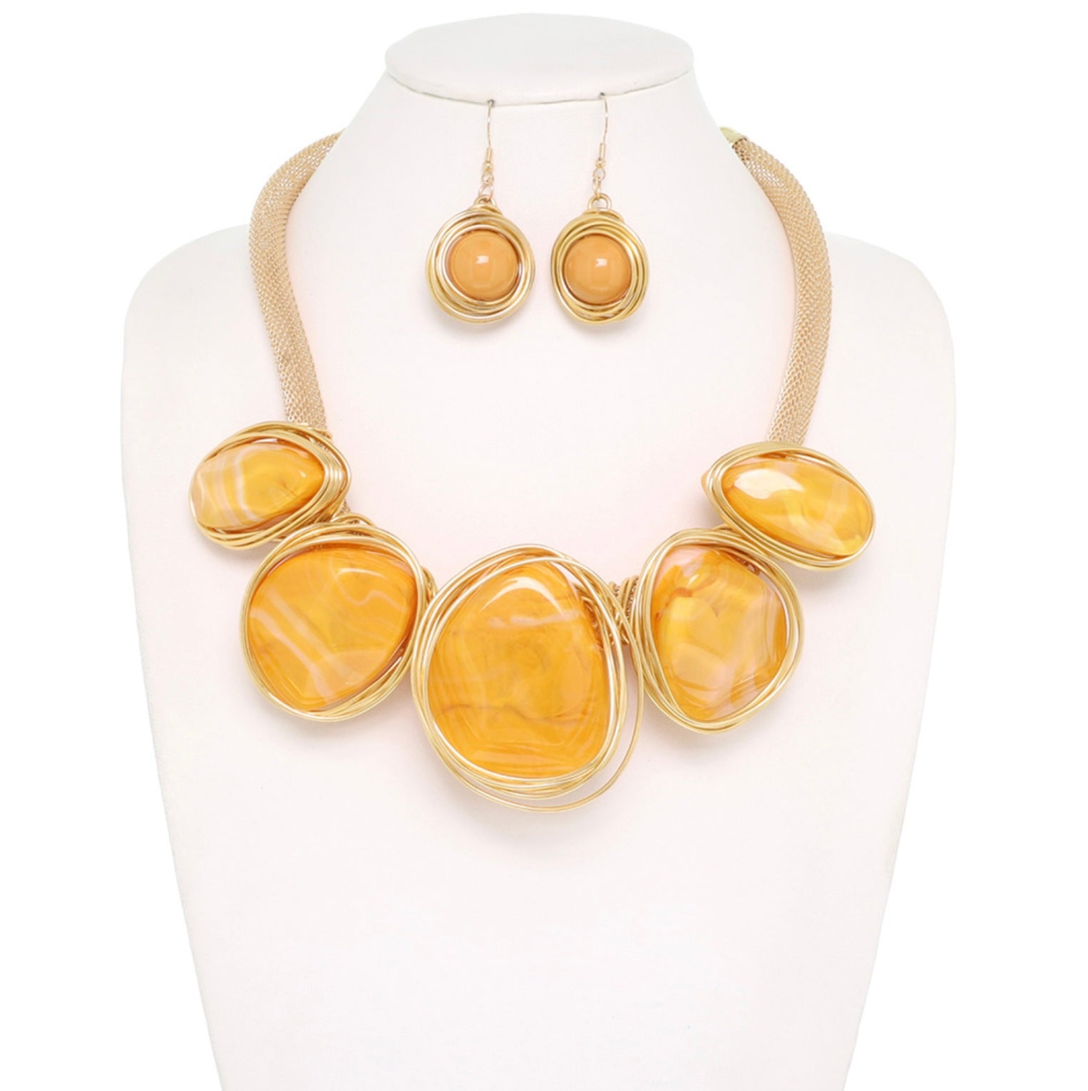 Radiant Stone Statement Set