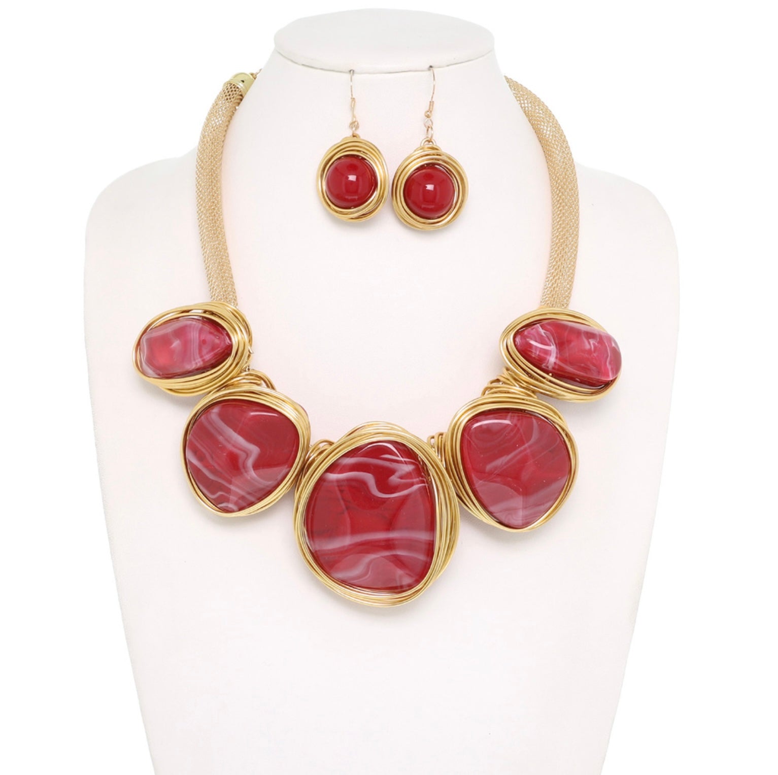 Radiant Stone Statement Set