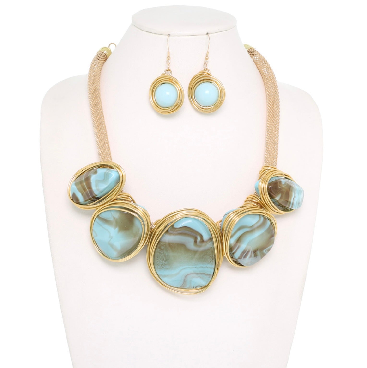 Radiant Stone Statement Set