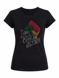IAM BLACK HISTORY Statement Tee