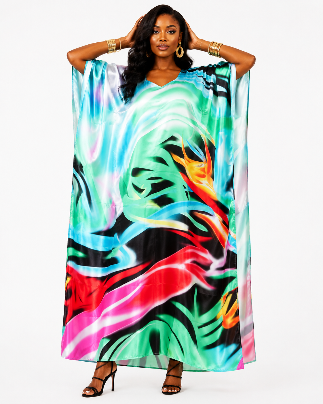 See Me in Silk Kaftan