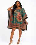 Bodega Bandana Kaftan Dress