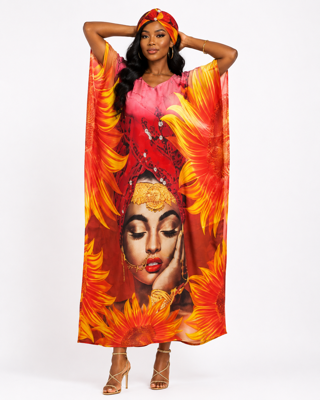 Phoenix Fire Kaftan