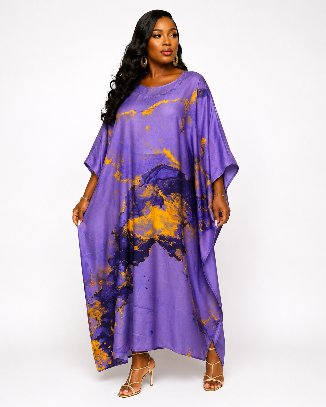 Marbled Mayhem Kaftan