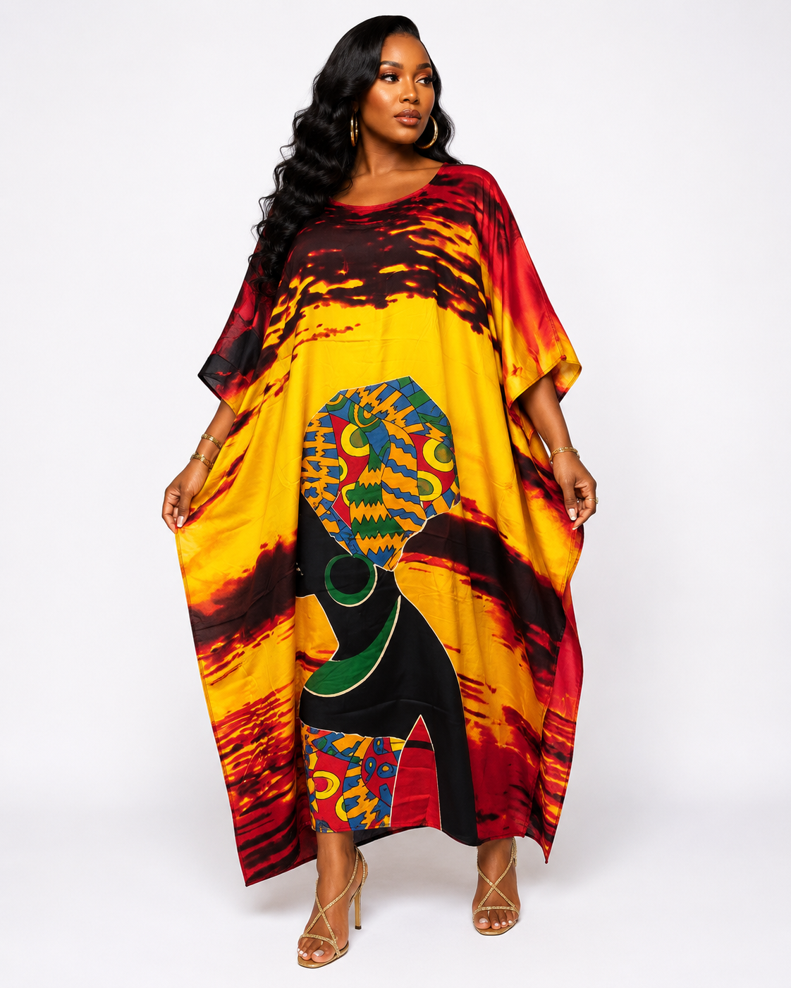 Safari Sunrise Kaftan