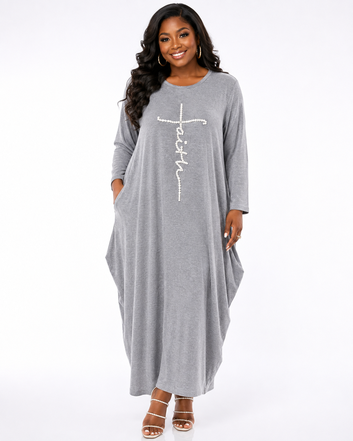 Woman of Faith Pearl Maxi Dress