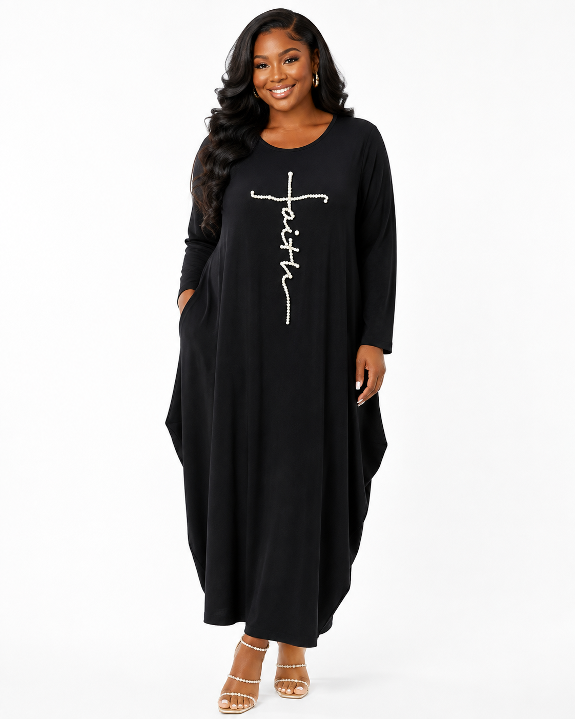 Woman of Faith Pearl Maxi Dress