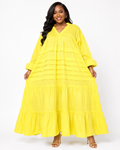 The Grand Entrance Tiered Kaftan Maxi Dress